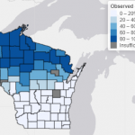 Bear views by county, as seen on Snapshot's Data Dashboard