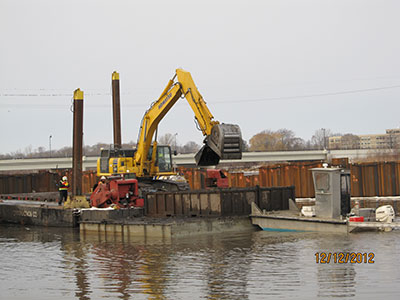 WPSC coal tar site Dredging