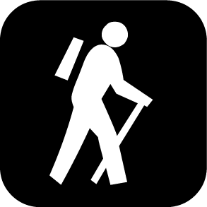 Hiking icon