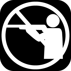 no hunting icon