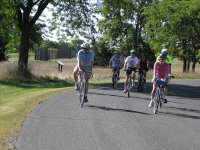 Biking near Aztalan State Park