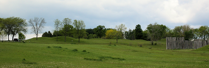 conical mounds