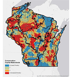 Hydrologic Unit Code Ranking Map