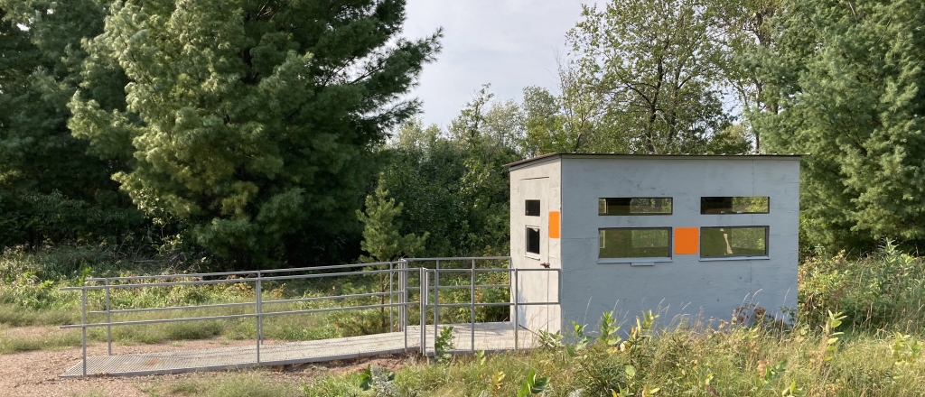 Glacial Lake Grantsburg Hunting Blind