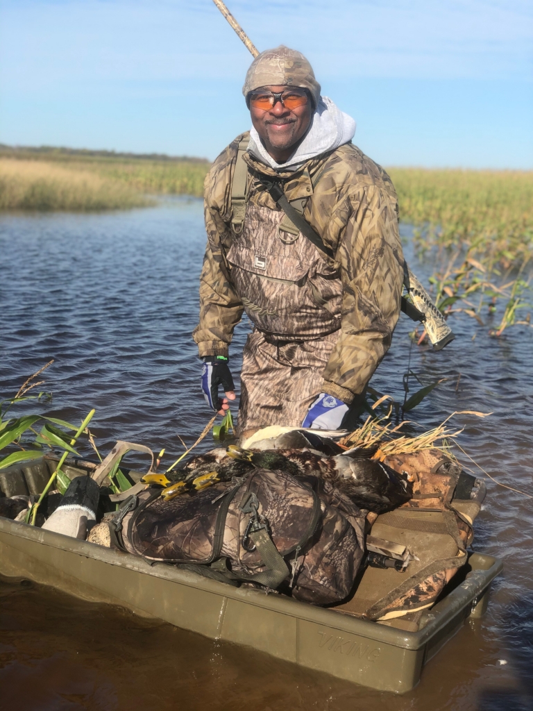 DNR Secretary Preston D. Cole waterfowl hunting