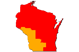 Overview map of Japanese hops classification in WI