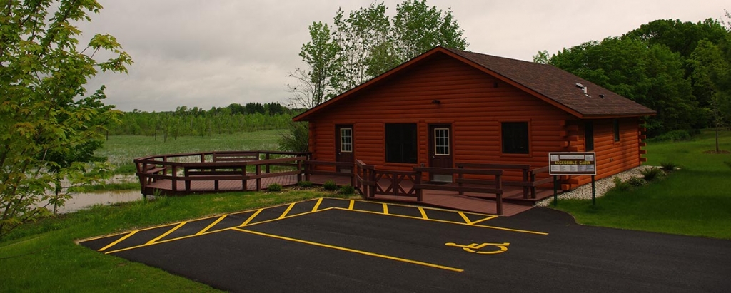 Accessible Cabin at Kohler-Andrae State Park