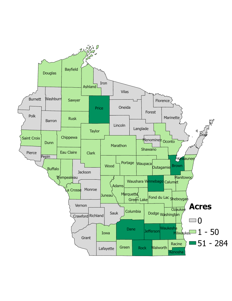 wetland restoration map