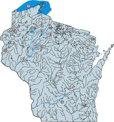 sturgeon hook and line map