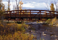 Bridge over water