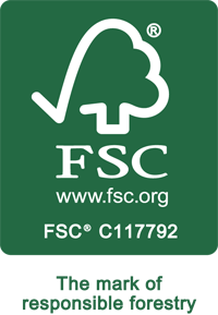 The Forest Stewardship Council logo.