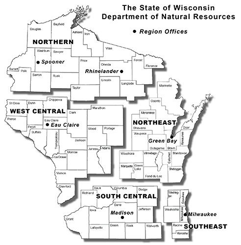 Regional map